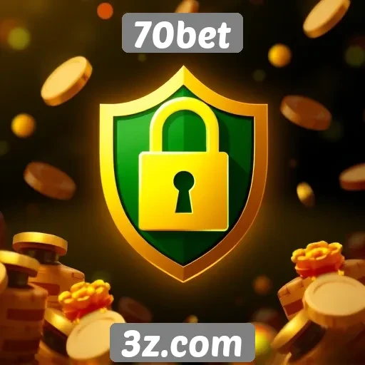 Plataforma 70bet apresenta recursos de segurança aprimorados