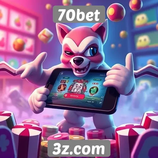 A evolução dos jogos móveis no 70bet
