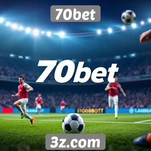 Jogos de aposta esportiva no 70bet atraem novos usuários