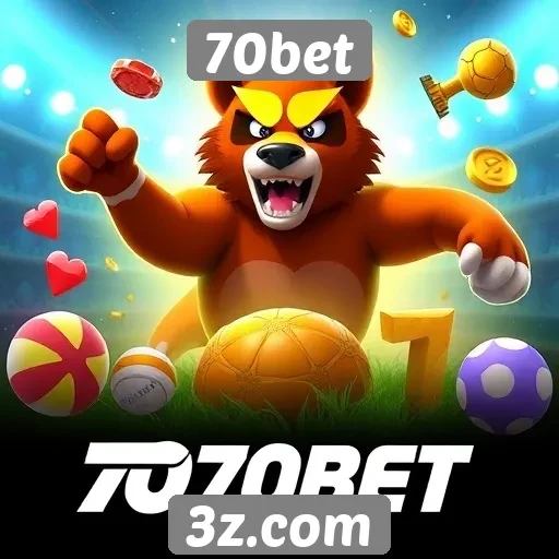 Variedade de jogos disponíveis na plataforma 70bet